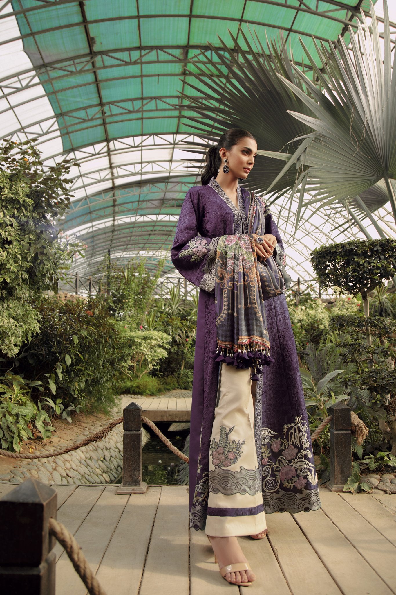 6B Purple - Zarqash Lawn 2019