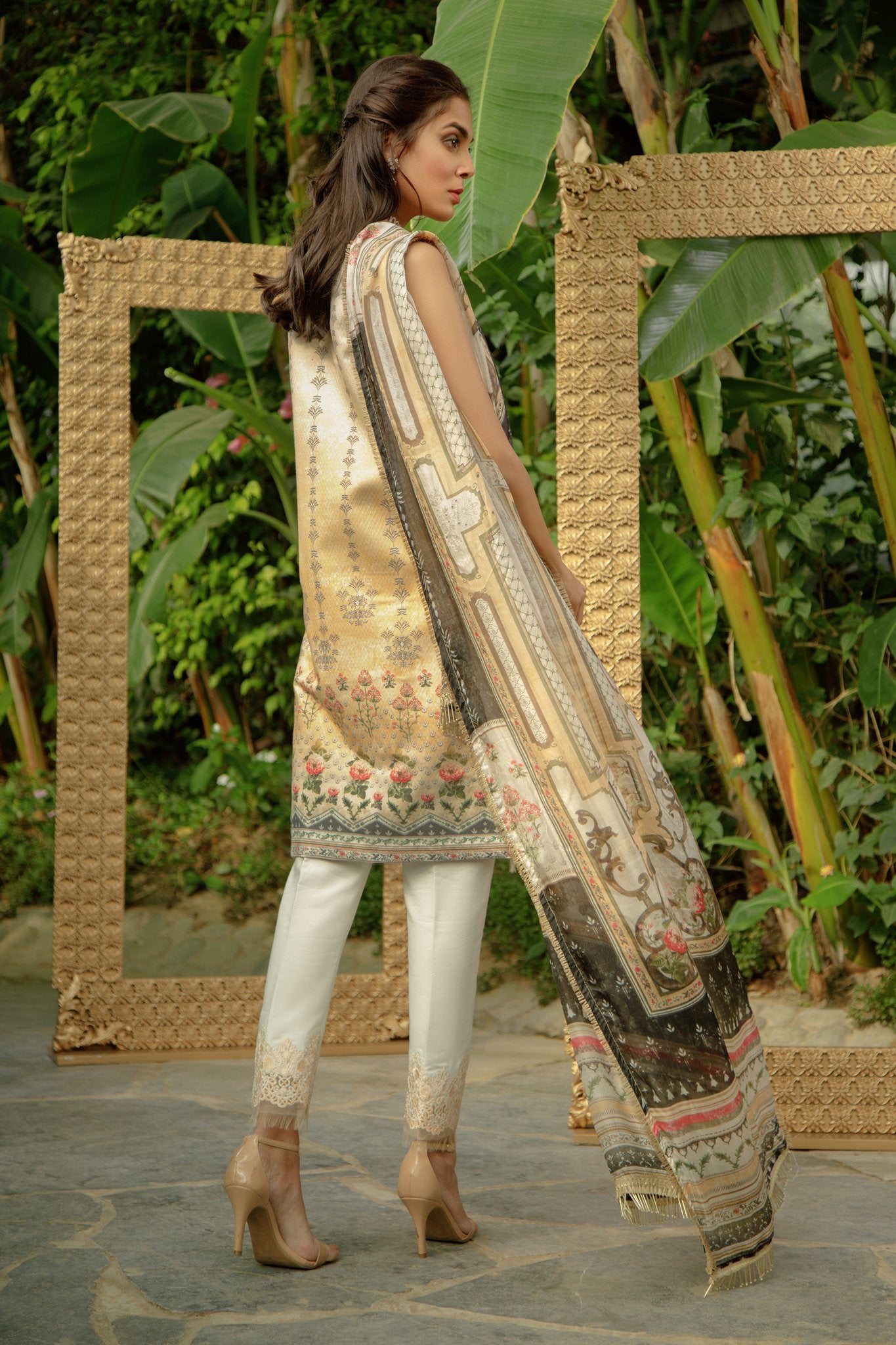 7A Peach - Zarqash Lawn 2019