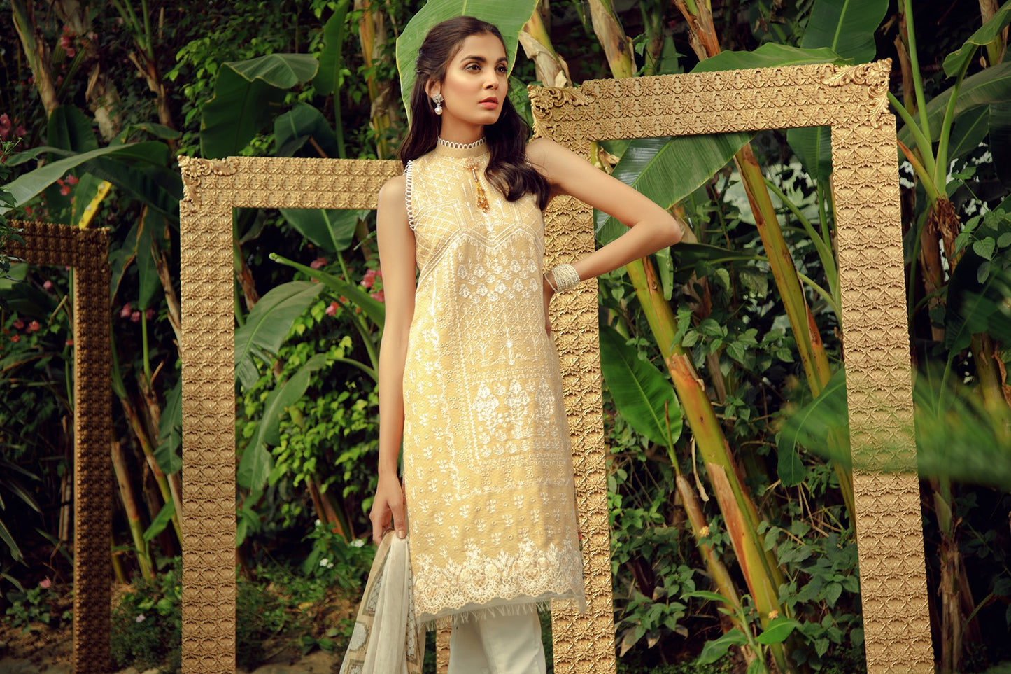 7A Peach - Zarqash Lawn 2019