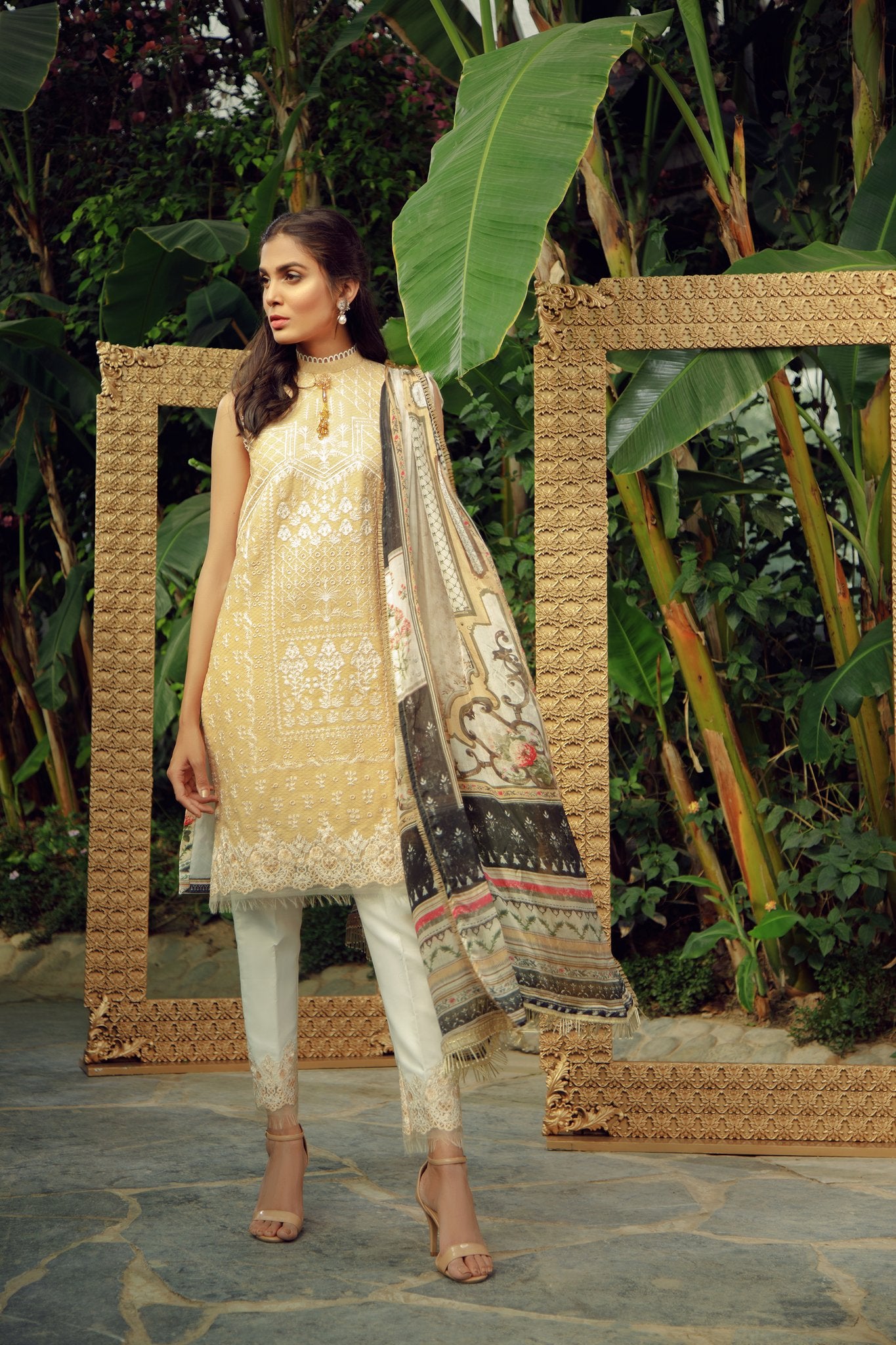 7A Peach - Zarqash Lawn 2019