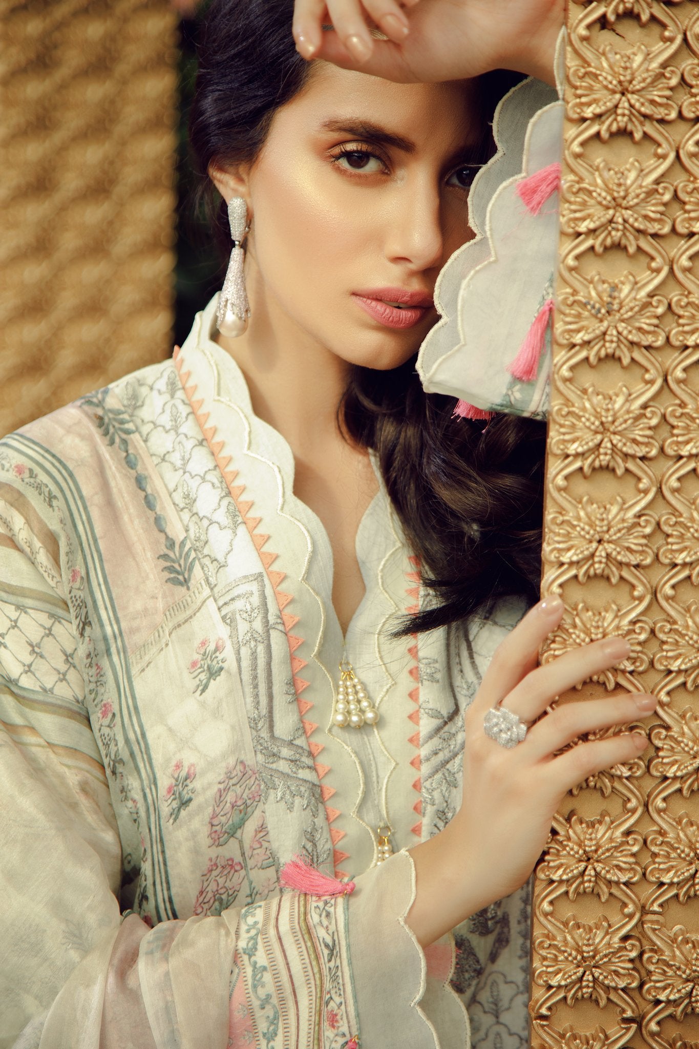 7B Mint Greenish Grey - Zarqash Lawn 2019