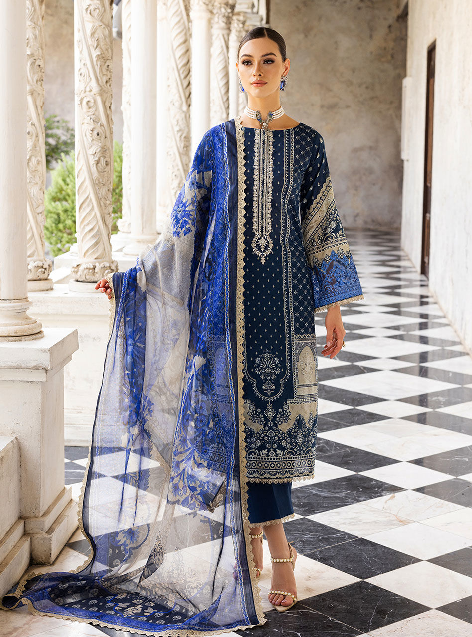 D-09B | Zainab Chottani | Tahra Luxury Lawn 2023