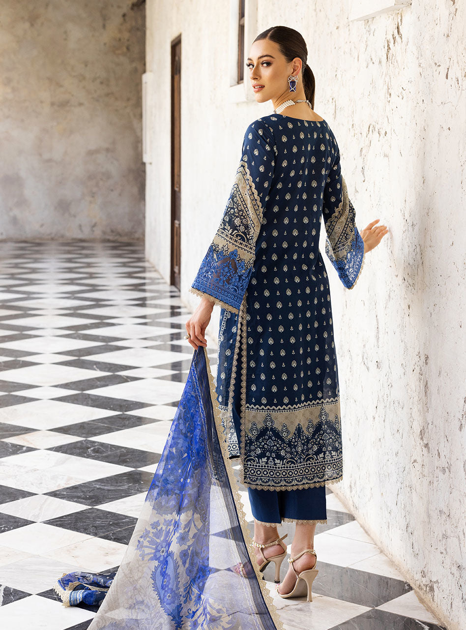 D-09B | Zainab Chottani | Tahra Luxury Lawn 2023