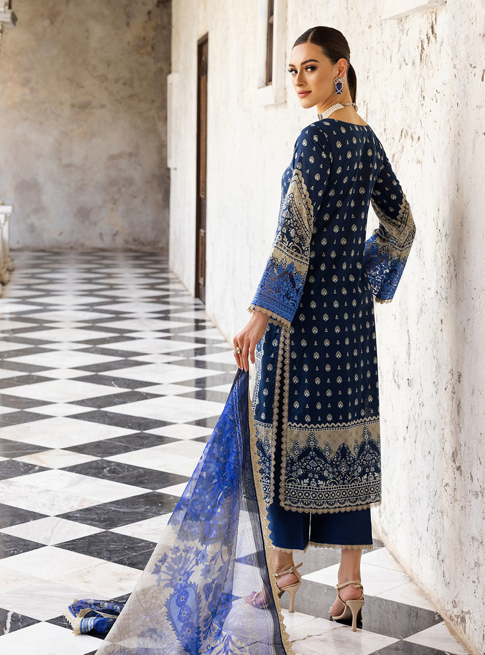 D-09B | Zainab Chottani | Tahra Luxury Lawn 2023