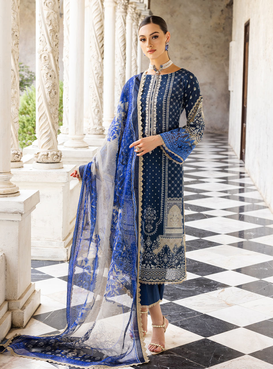 D-09B | Zainab Chottani | Tahra Luxury Lawn 2023