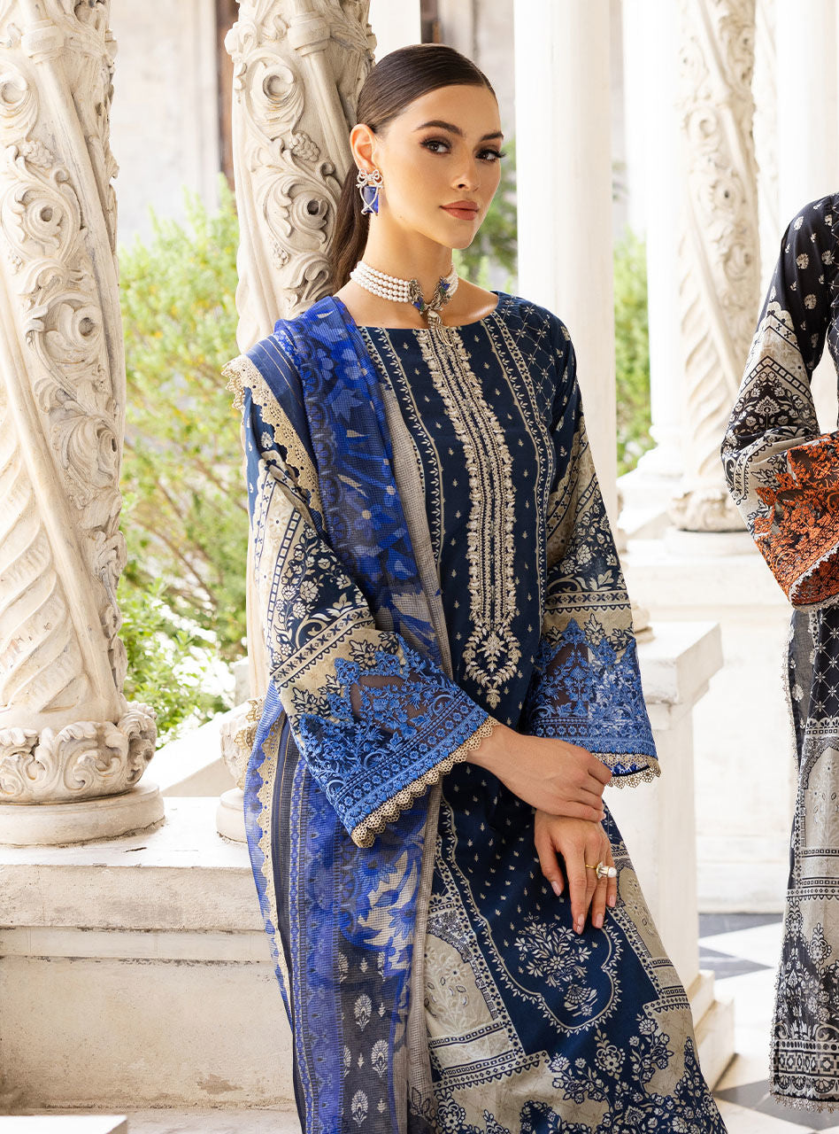 D-09B | Zainab Chottani | Tahra Luxury Lawn 2023