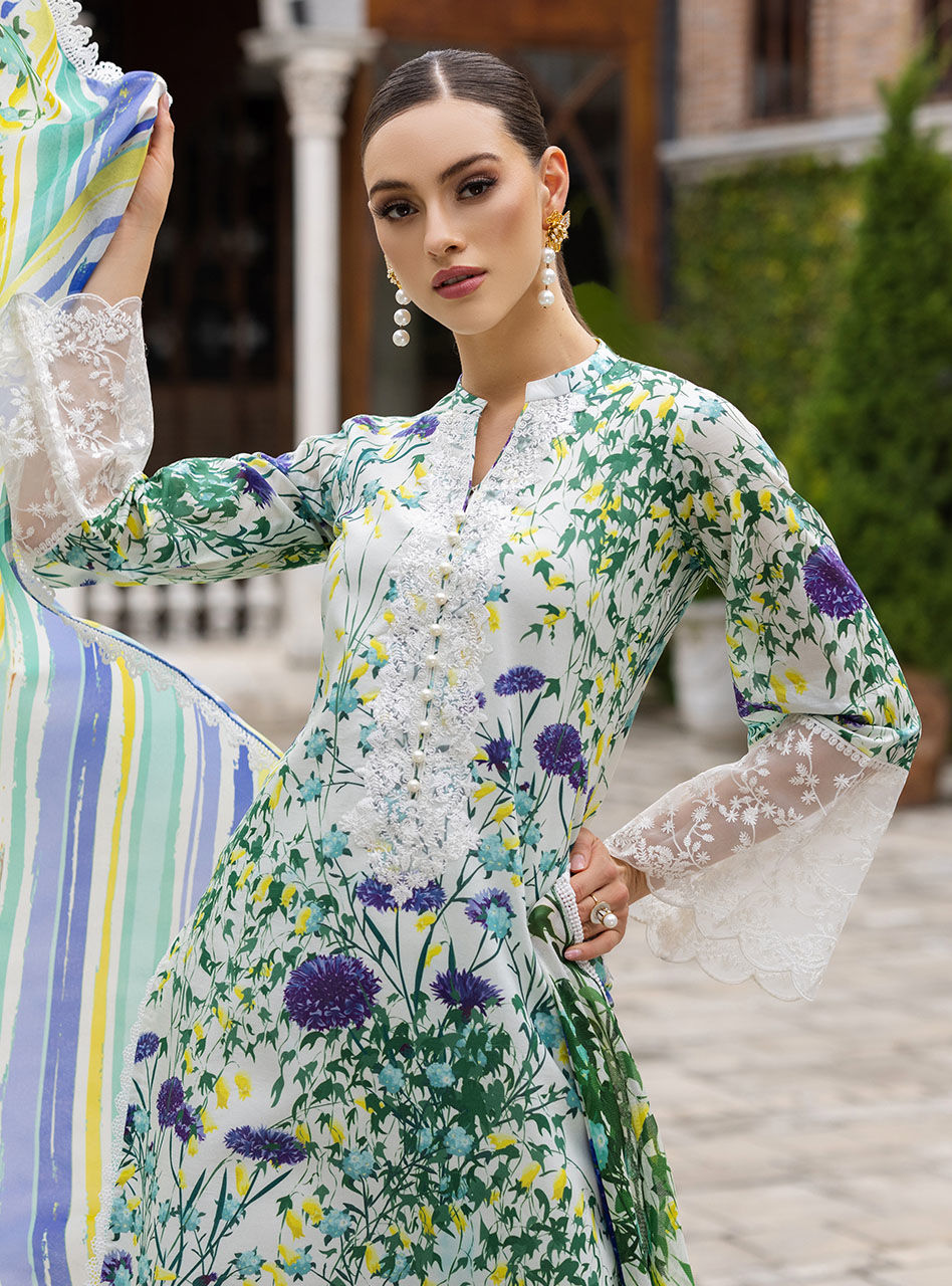 D-10A | Zainab Chottani | Tahra Luxury Lawn 2023