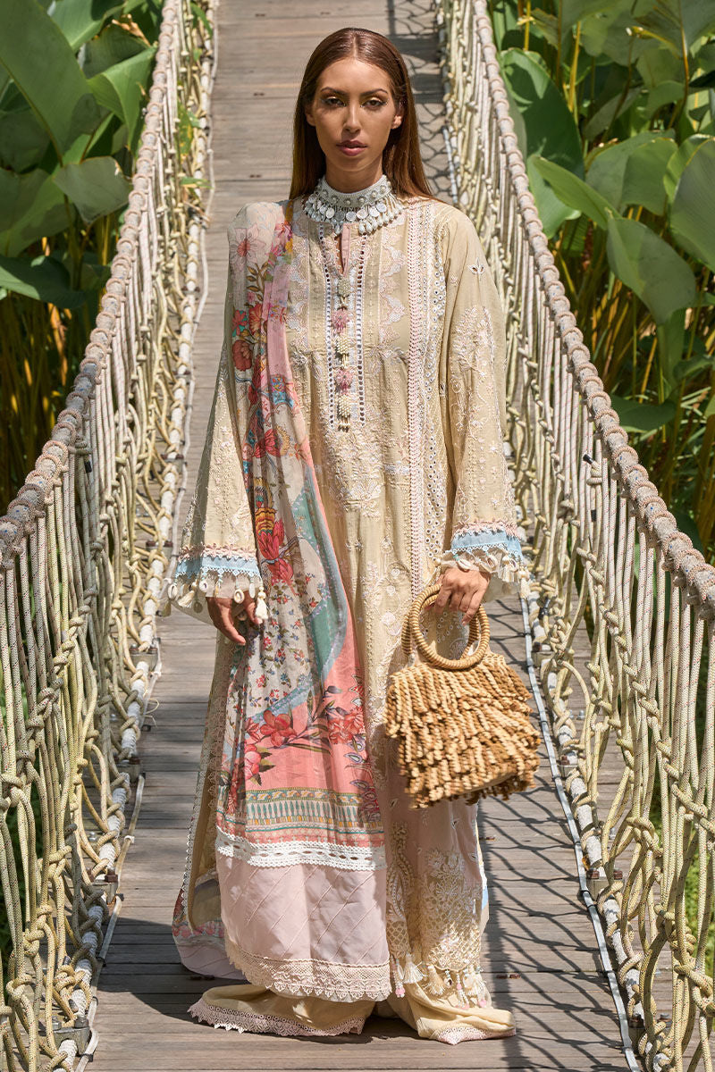 AJ-LL24- 03 - Adenium | Ansab Jahangir | Zoha Lawn Collection 2024