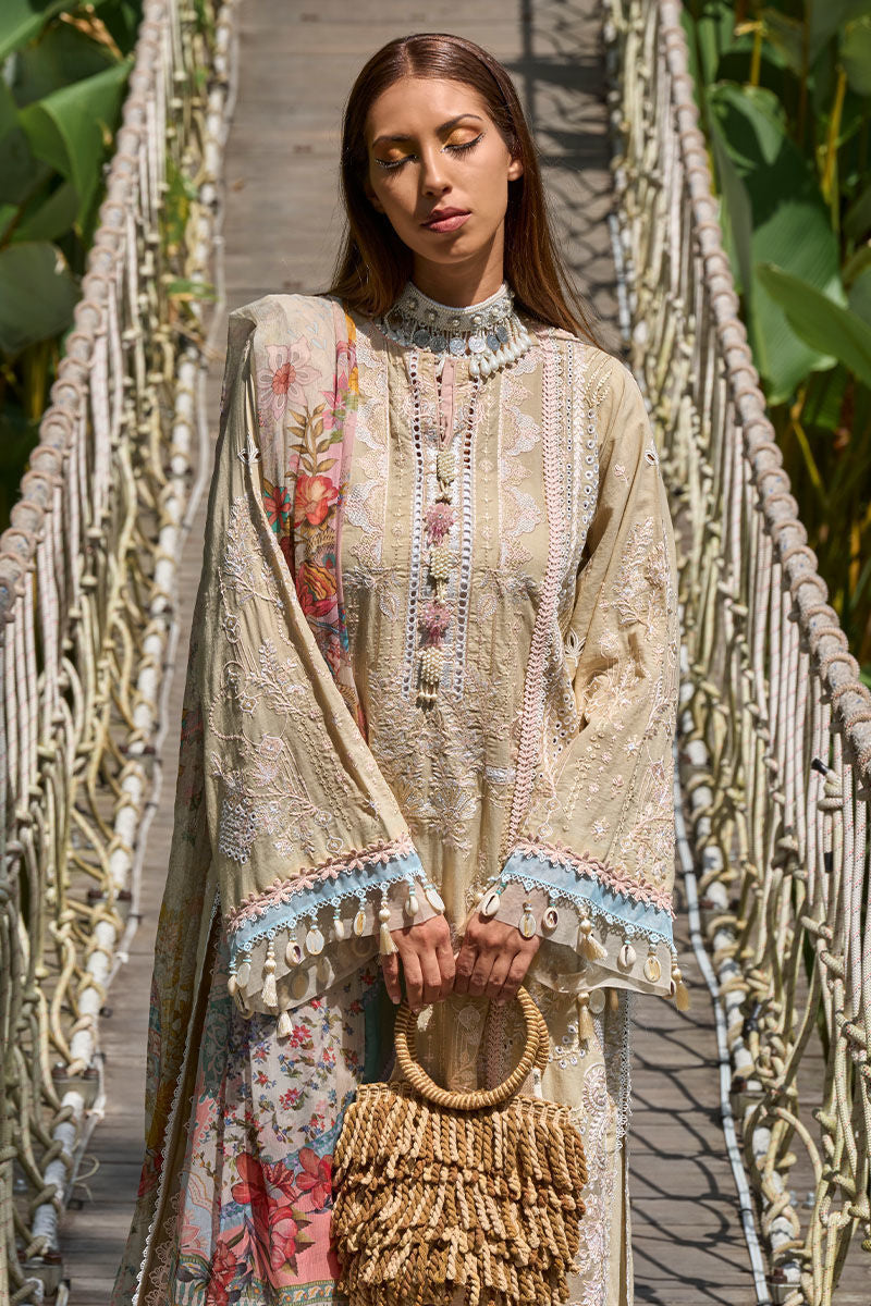 AJ-LL24- 03 - Adenium | Ansab Jahangir | Zoha Lawn Collection 2024