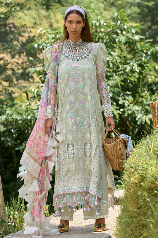 AJ-LL24- 04 - Anthurium | Ansab Jahangir | Zoha Lawn Collection 2024