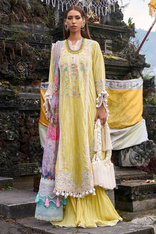 AJ-LL24- 06- Marigold | Ansab Jahangir | Zoha Lawn Collection 2024