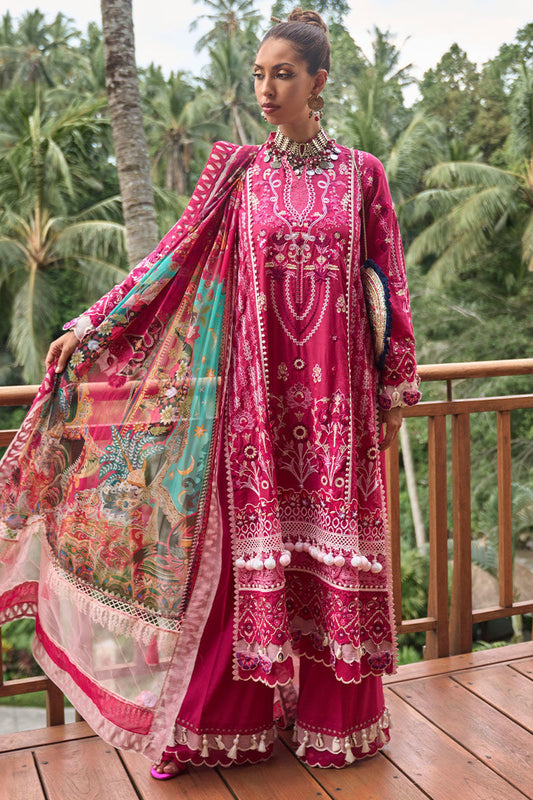 AJ-LL24- 09- Champaca | Ansab Jahangir | Zoha Lawn Collection 2024