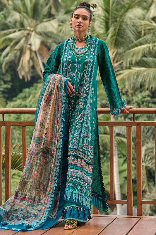 AJ-LL24-11 - Frangipani | Ansab Jahangir | Zoha Lawn Collection 2024