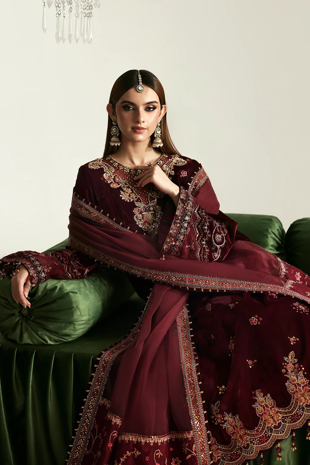 NADIRA | EMAAN ADEEL ZARPOSH VELVET COLLECTION 2025