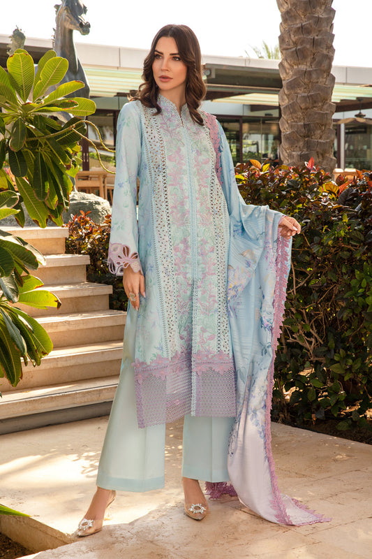 Ocean | Rang Rasiya Carnation  | Unstitched Lawn 2024