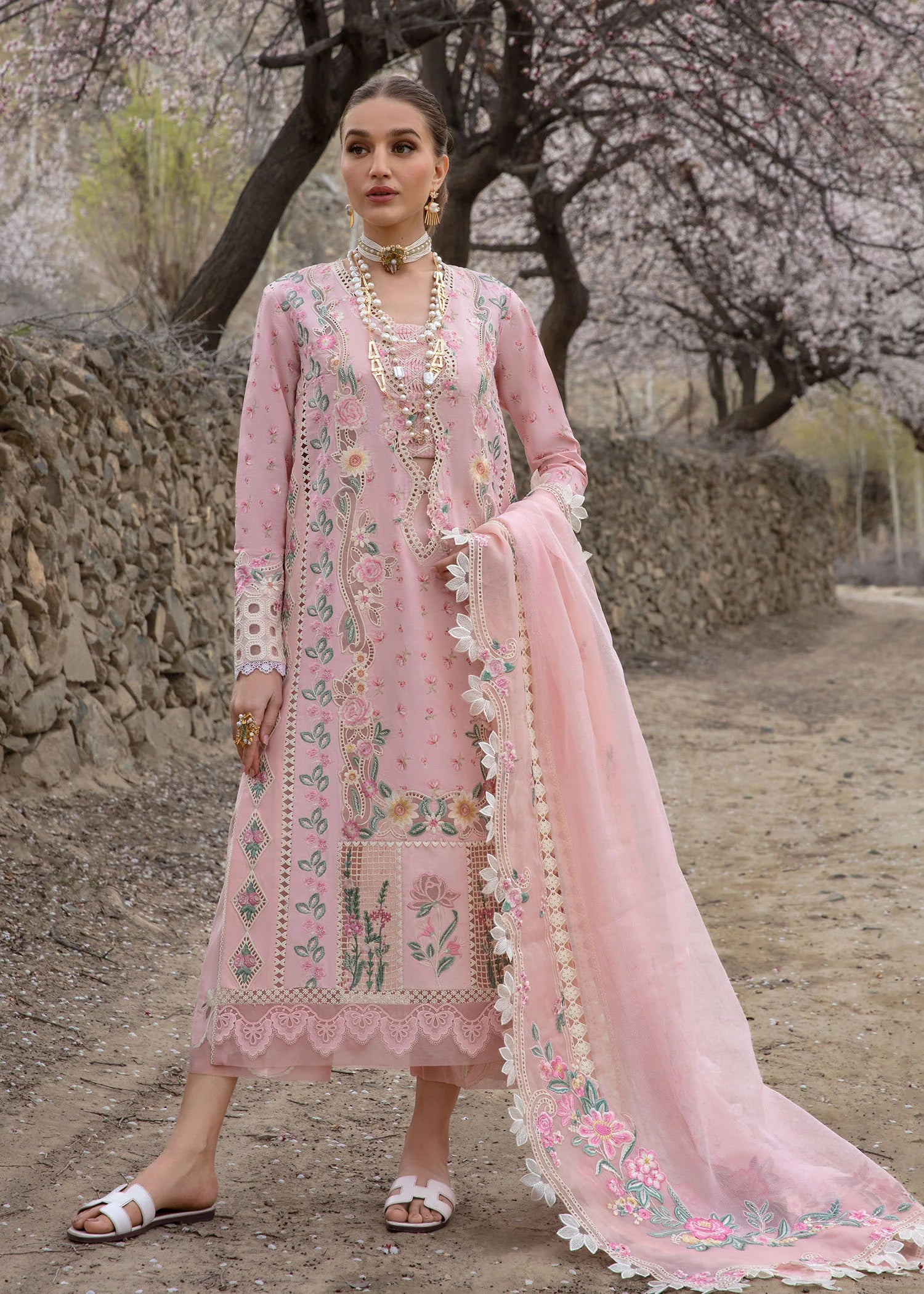 Believe In Her - Blush Pink | Crimson By Saira Shakira | Luxury Lawn 2024