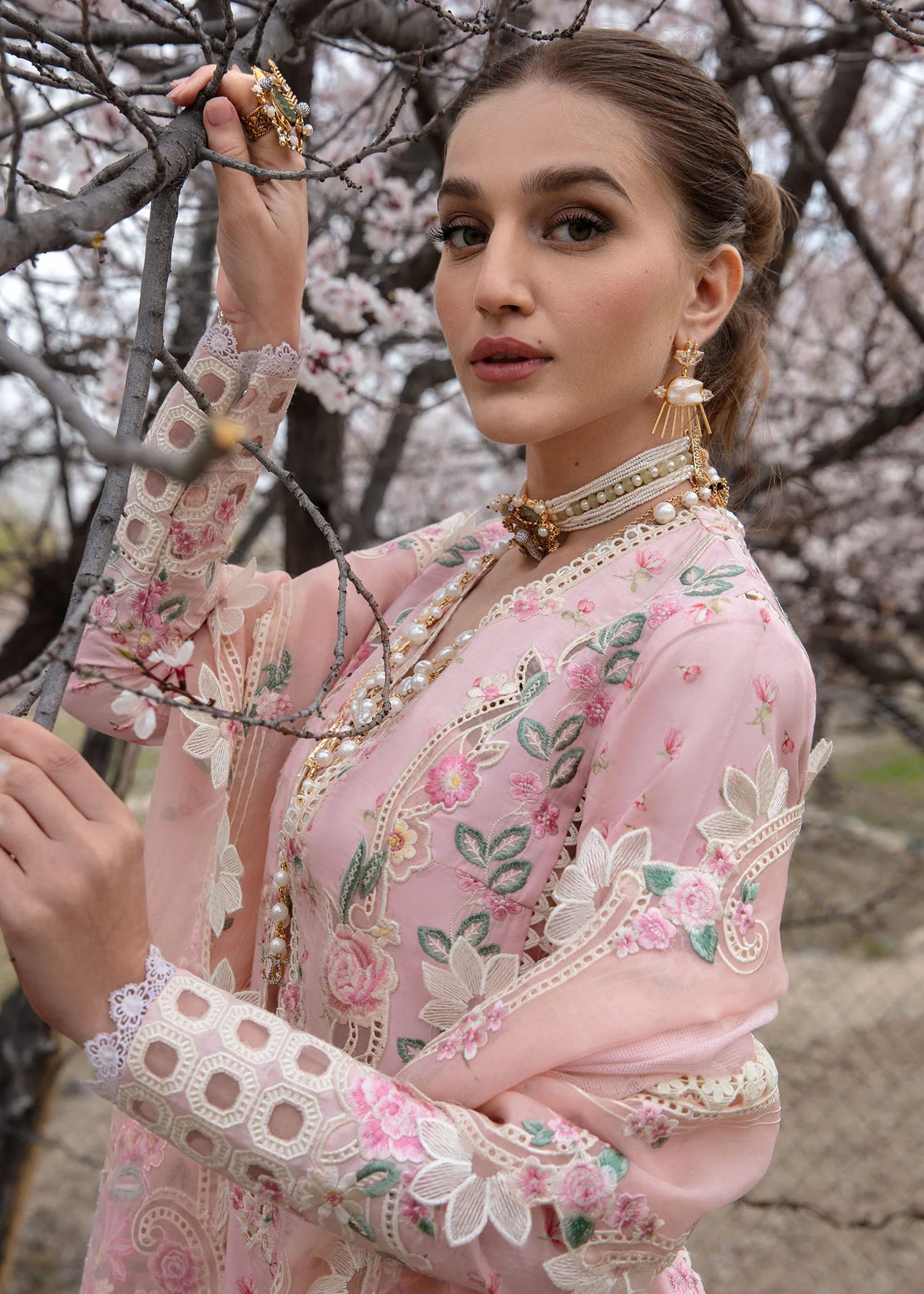 Believe In Her - Blush Pink | Crimson By Saira Shakira | Luxury Lawn 2024