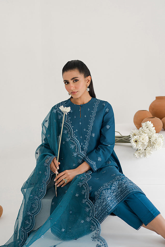 Glazed Cerulean | Cross Stitch | Mahiri Collection 2023