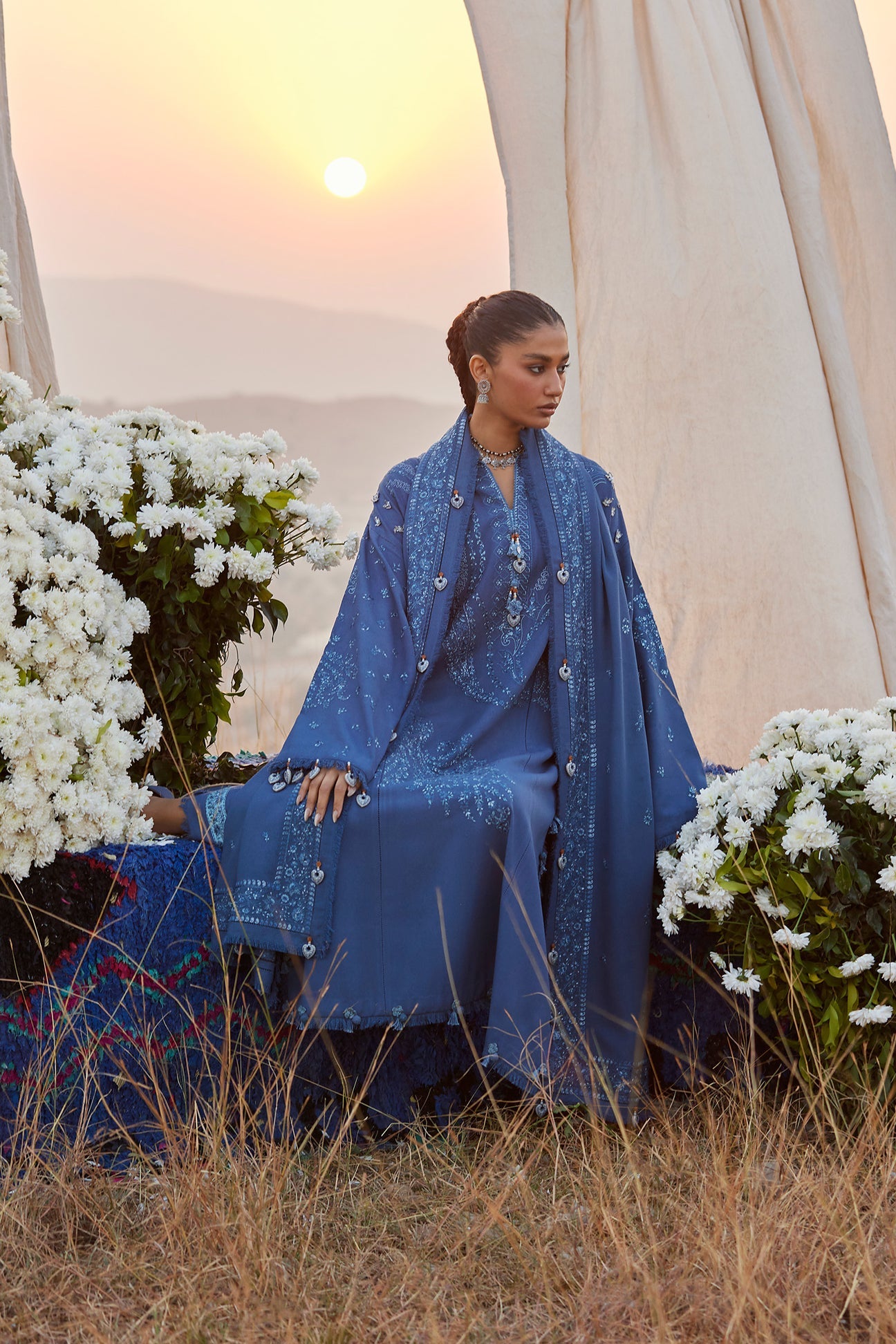 SCHEREZADE (ZW25-08) | Zaha | Winter Unstitched Collection 2025