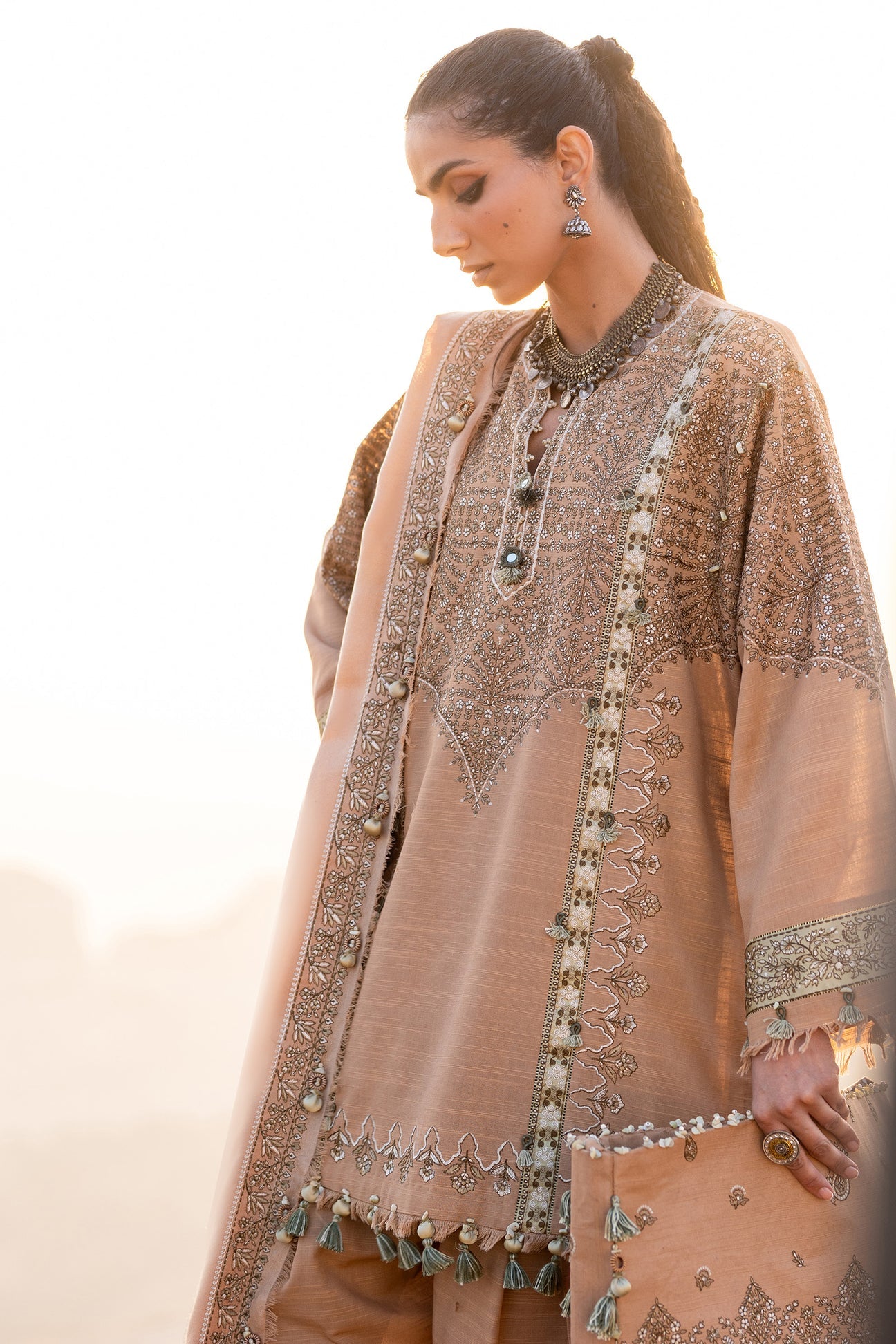 NEELAM (ZW25-01) | Zaha | Winter Unstitched Collection 2025