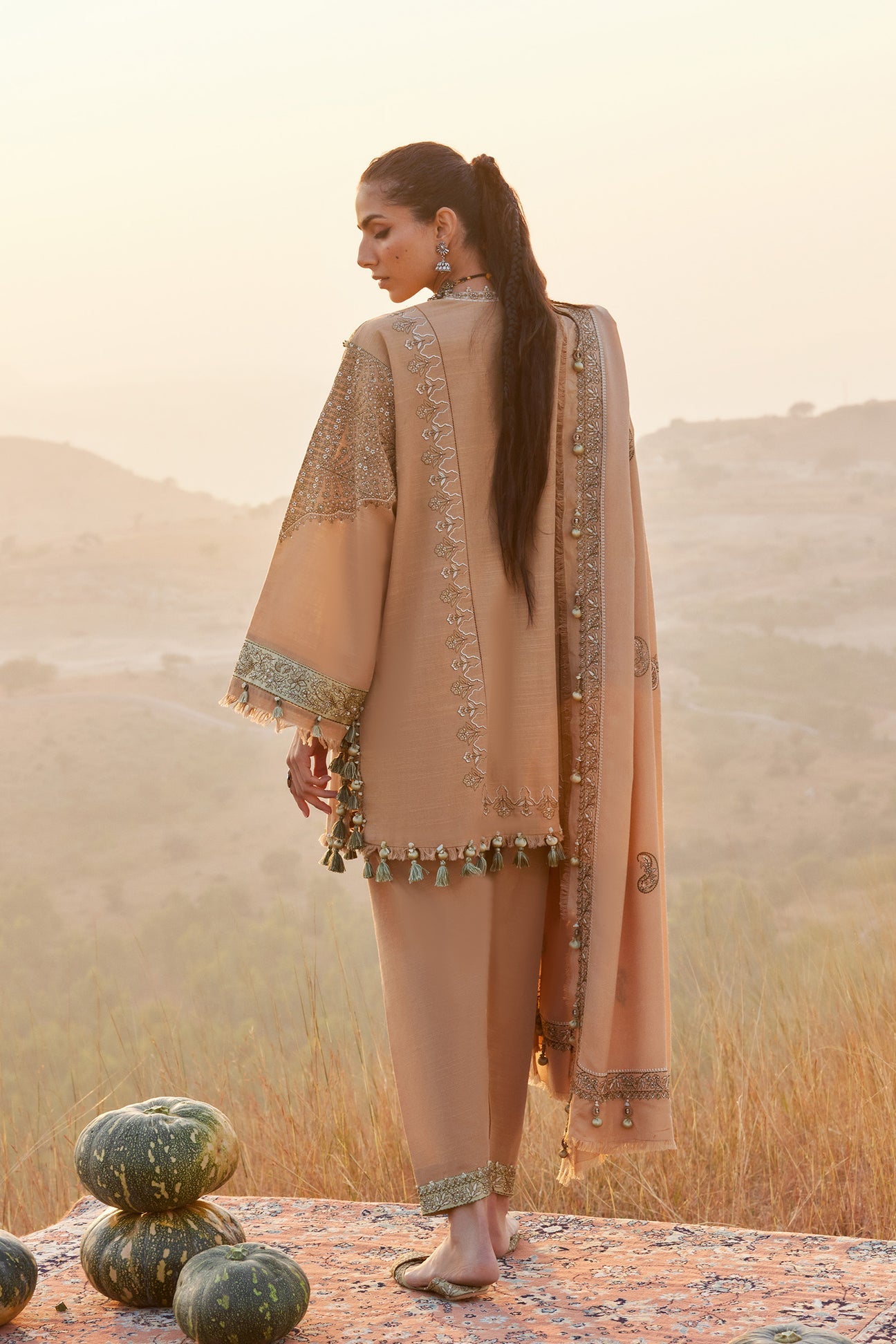 NEELAM (ZW25-01) | Zaha | Winter Unstitched Collection 2025