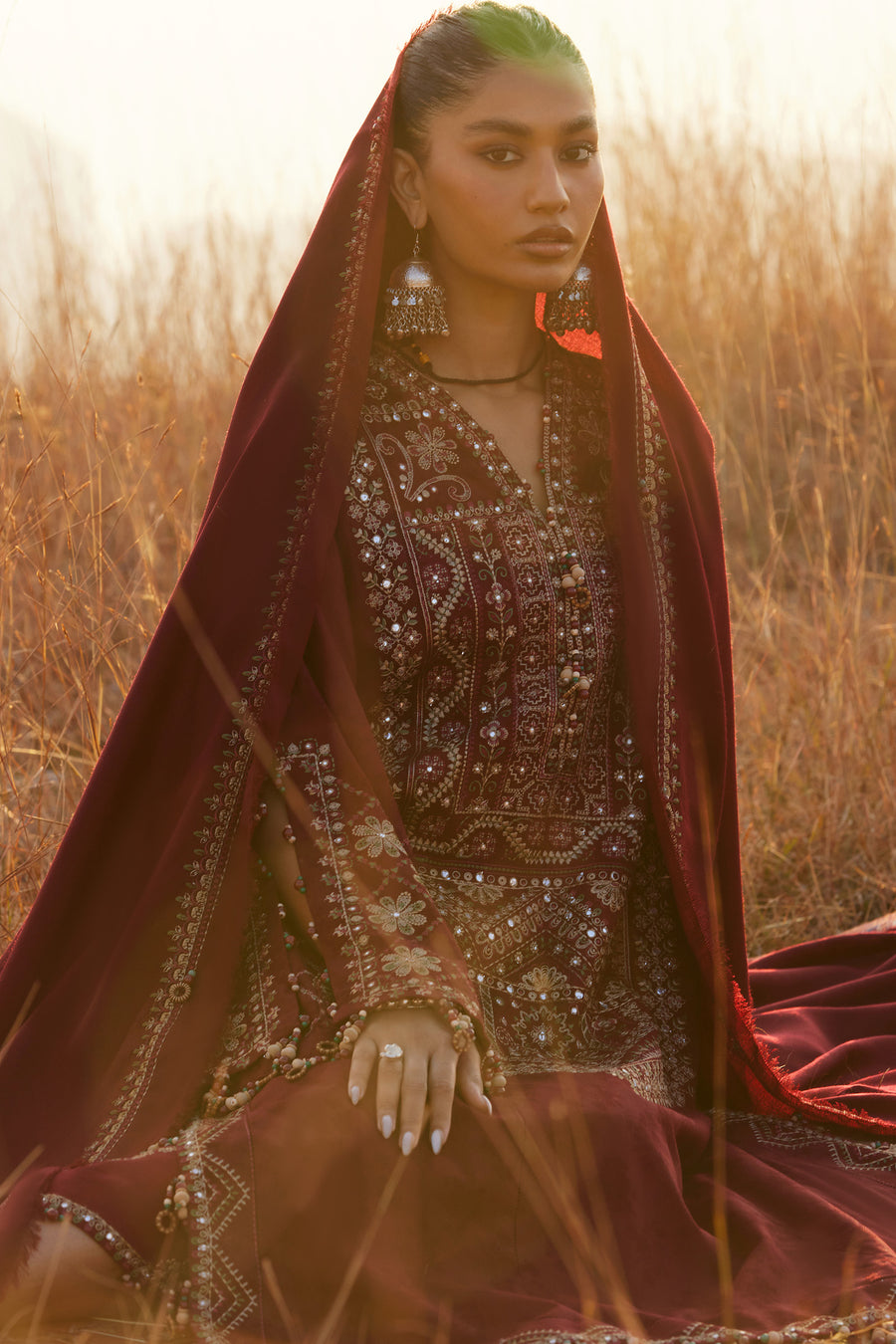 SASSI (ZW25-12) | Zaha | Winter Unstitched Collection 2025