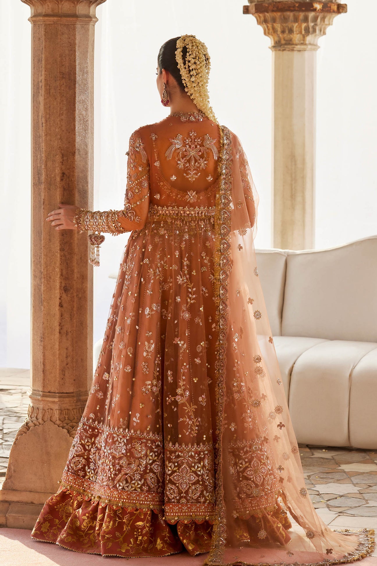 GUL-E-MAHNOOR (ZC25-08) | Zaha | Gossamer Wedding Unstitched Collection 2026