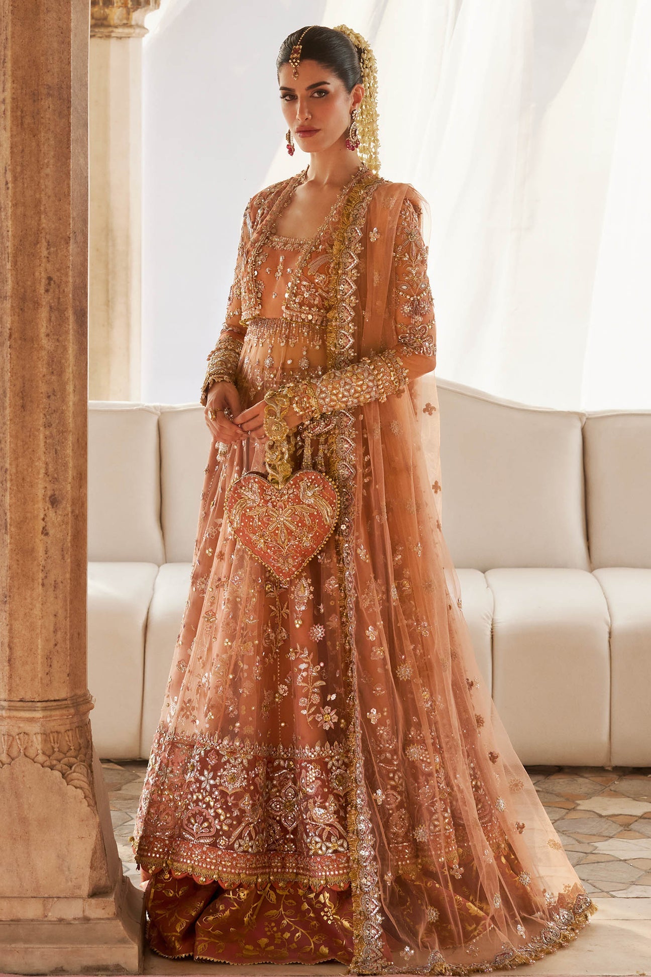 GUL-E-MAHNOOR (ZC25-08) | Zaha | Gossamer Wedding Unstitched Collection 2026