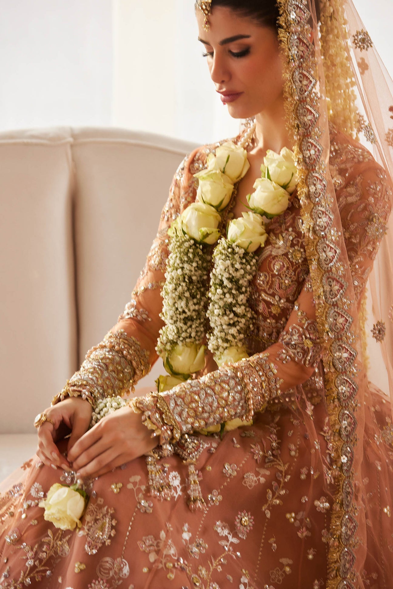 GUL-E-MAHNOOR (ZC25-08) | Zaha | Gossamer Wedding Unstitched Collection 2026