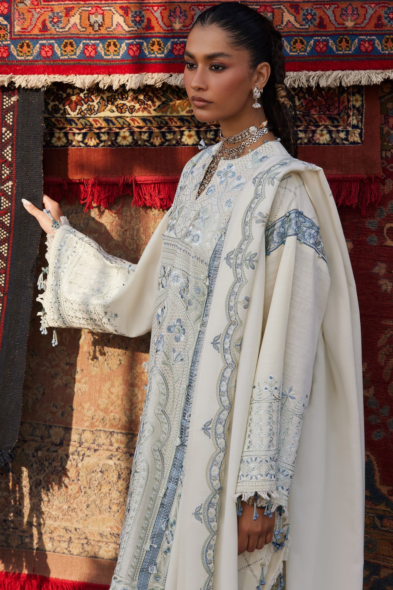 LEILA (ZW25-02) | Zaha | Winter Unstitched Collection 2025 