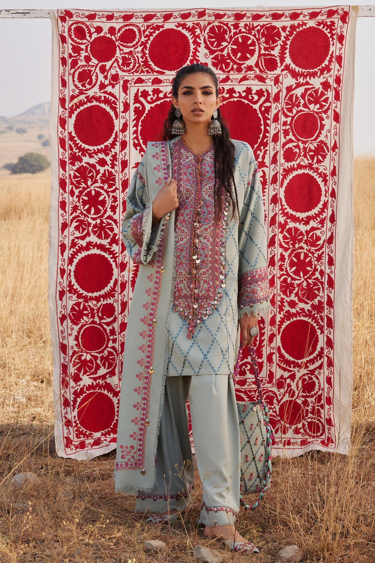 NAYAB (ZW25-06) | Zaha | Winter Unstitched Collection 2025 