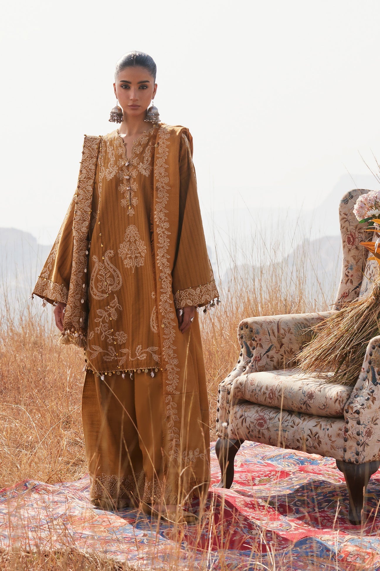 HEER (ZW25-10) | Zaha | Winter Unstitched Collection 2025