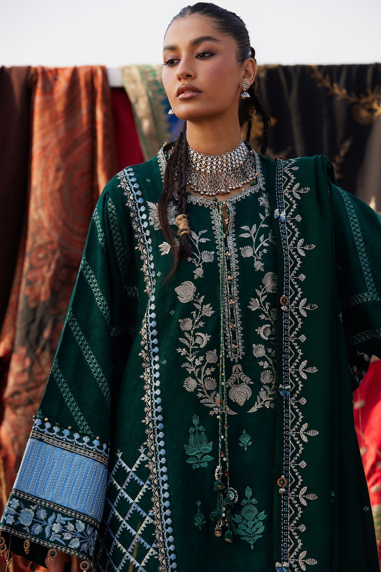 YASMIN (ZW25-09)| Zaha | Winter Unstitched Collection 2025