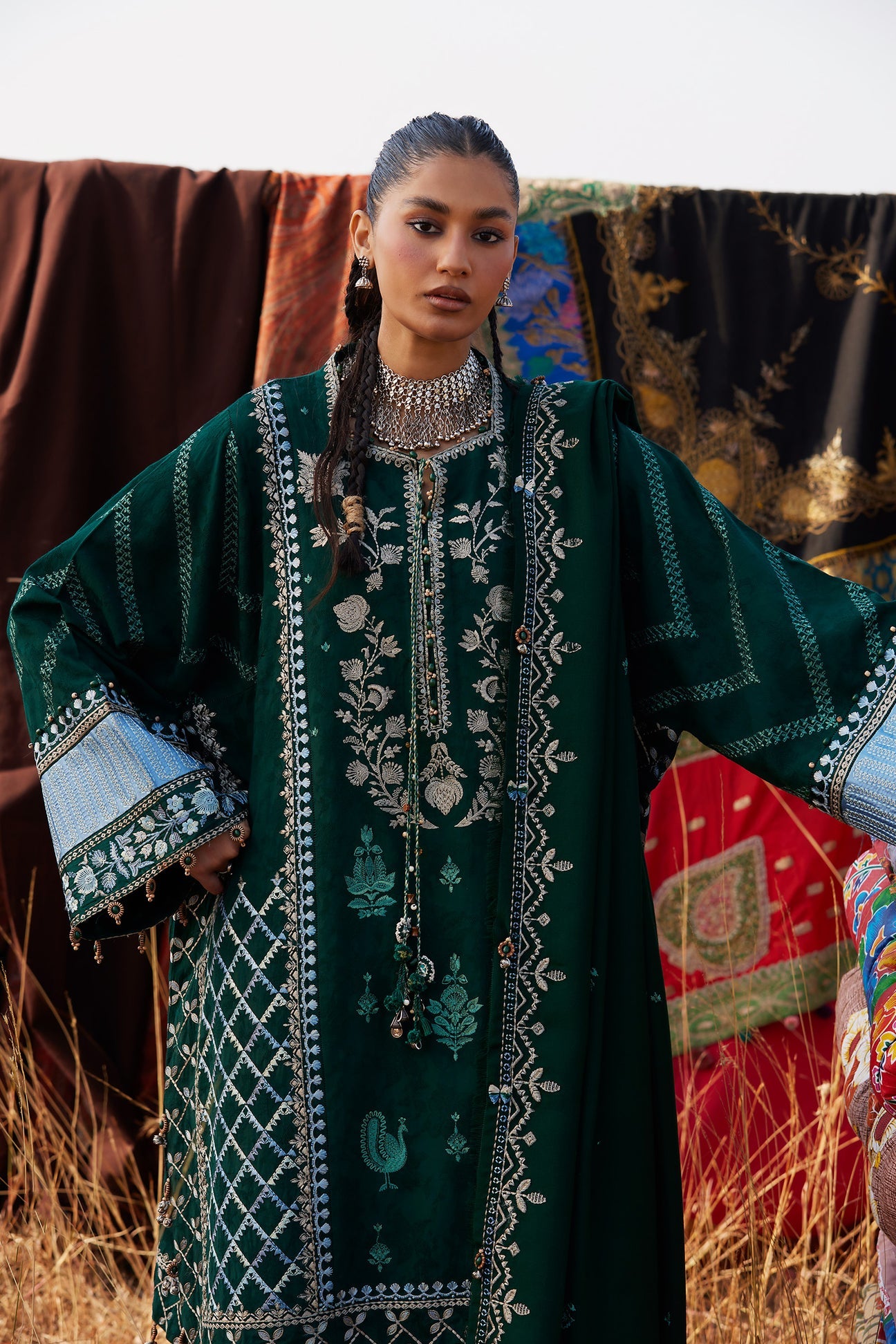 YASMIN (ZW25-09)| Zaha | Winter Unstitched Collection 2025