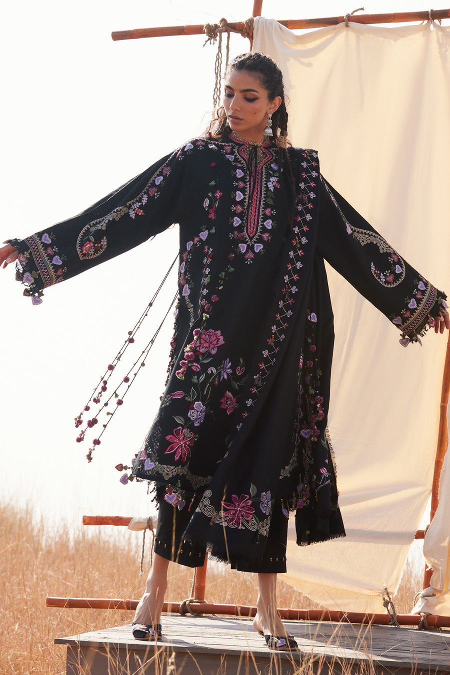 SEHYR (ZW25-11) | Zaha | Winter Unstitched Collection 2025