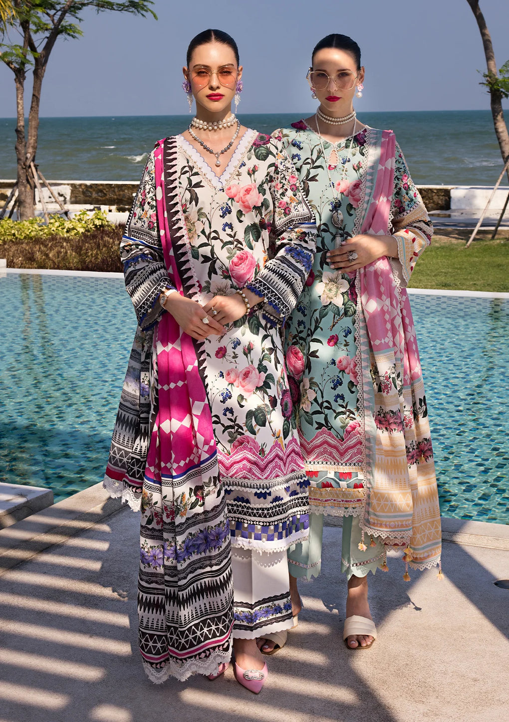 EOP-06B FREYA | Elaf | Prints Lawn Collection 2024