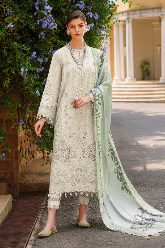 SL12-D01 | Baroque | Embroidered Swiss Lawn 2024