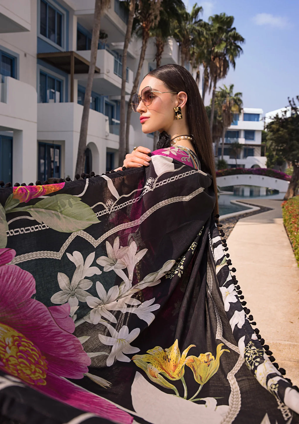 EOP-08A PETUNIA | Elaf | Prints Lawn Collection 2024