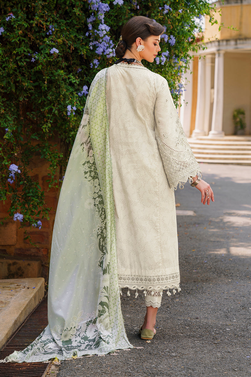 SL12-D01 | Baroque | Embroidered Swiss Lawn 2024