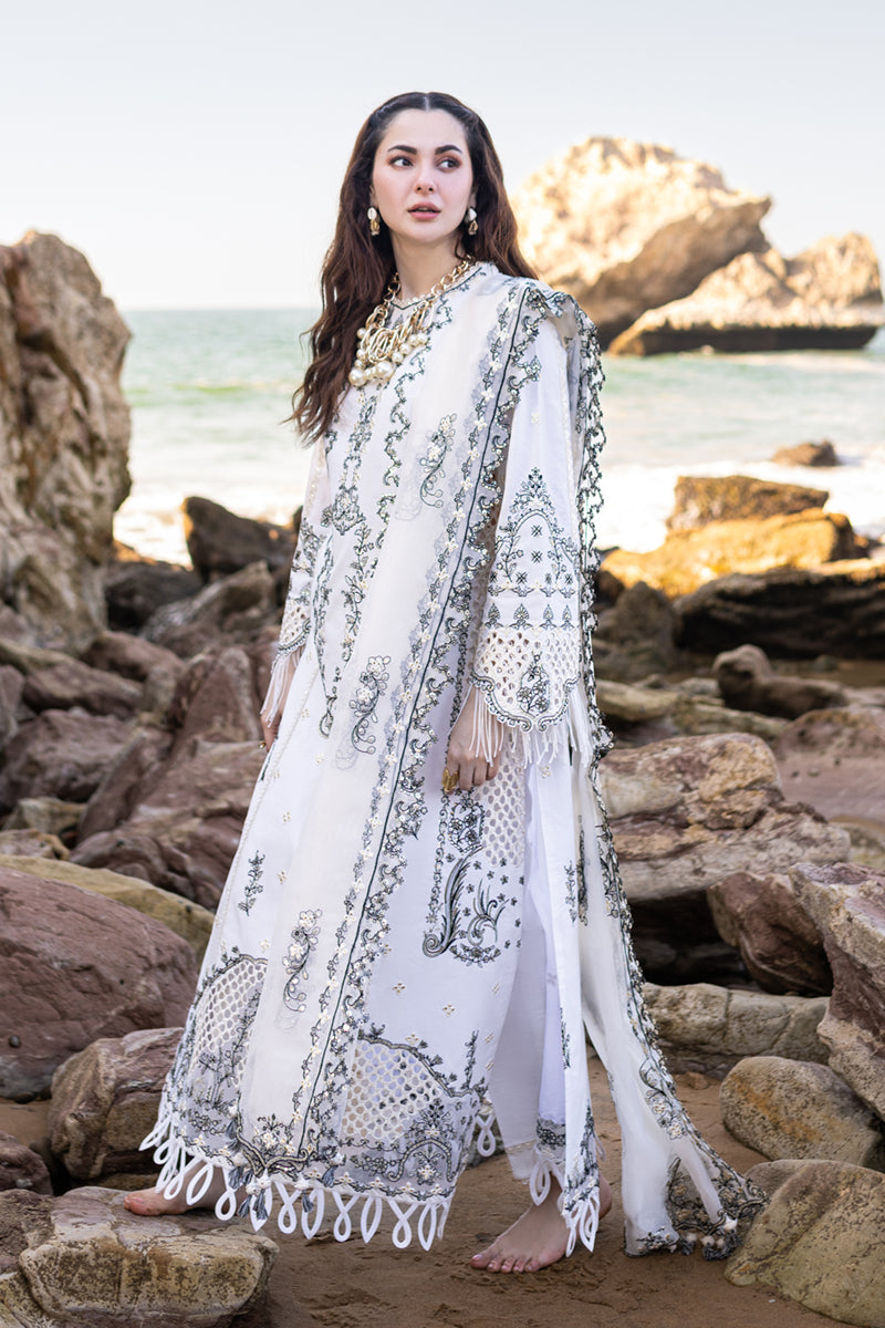 FP-02 FIZA | Qalamkar | Sahil Kinare Luxury Lawn 2024