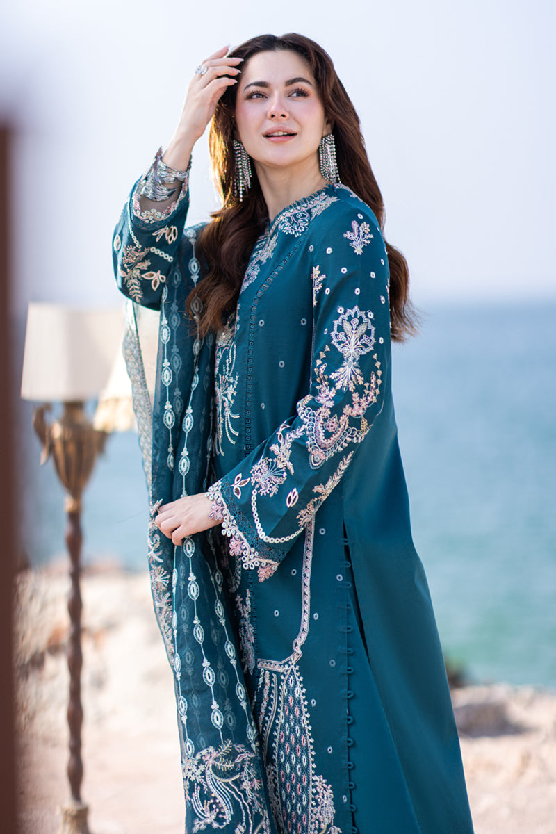 FP-16 KIRA | Qalamkar | Sahil Kinare Luxury Lawn 2024