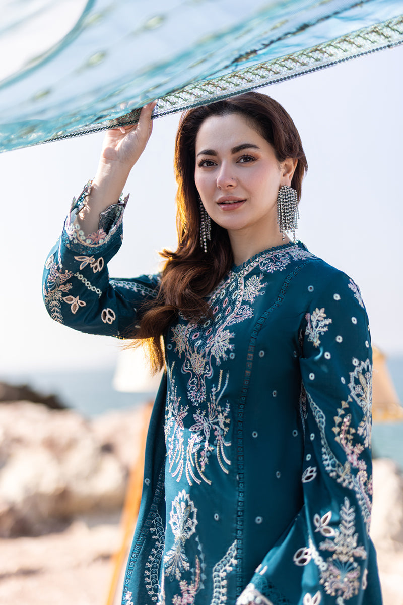 FP-16 KIRA | Qalamkar | Sahil Kinare Luxury Lawn 2024