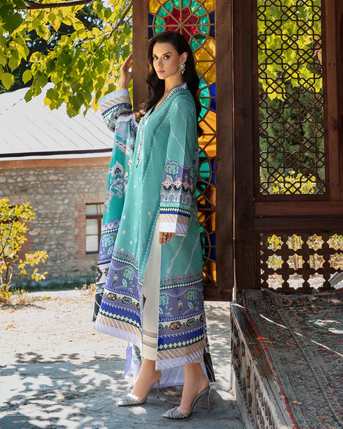 Lunar Dew | Mushq | Nirvana Printed Silk Collection 2025