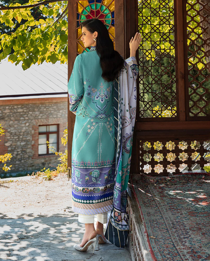 Lunar Dew | Mushq | Nirvana Printed Silk Collection 2025