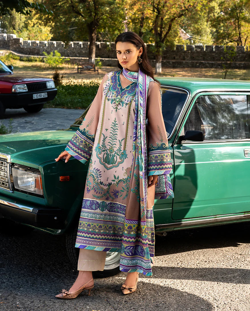 Aurora Echo | Mushq | Nirvana Printed Silk Collection 2025
