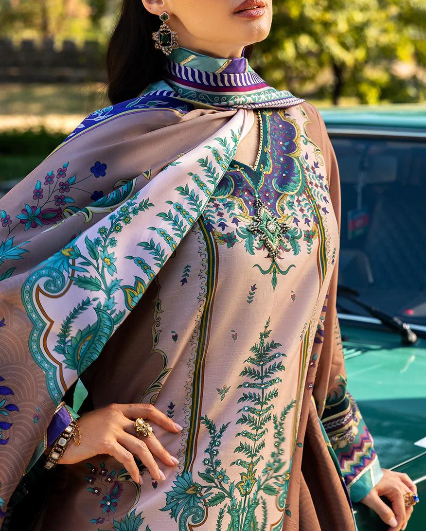 Aurora Echo | Mushq | Nirvana Printed Silk Collection 2025