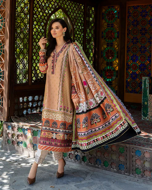 Solara Crest | Mushq | Nirvana Printed Silk Collection 2025