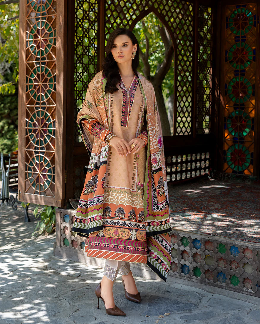 Solara Crest | Mushq | Nirvana Printed Silk Collection 2025