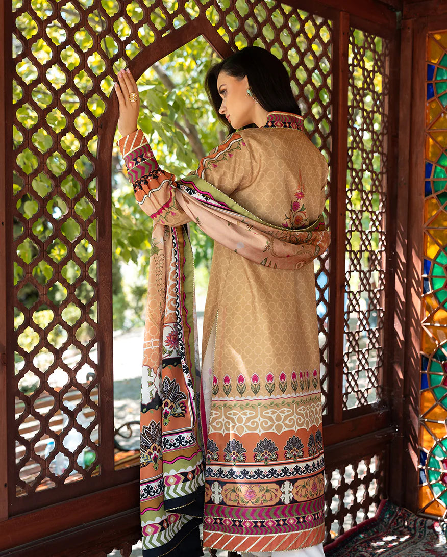 Solara Crest | Mushq | Nirvana Printed Silk Collection 2025