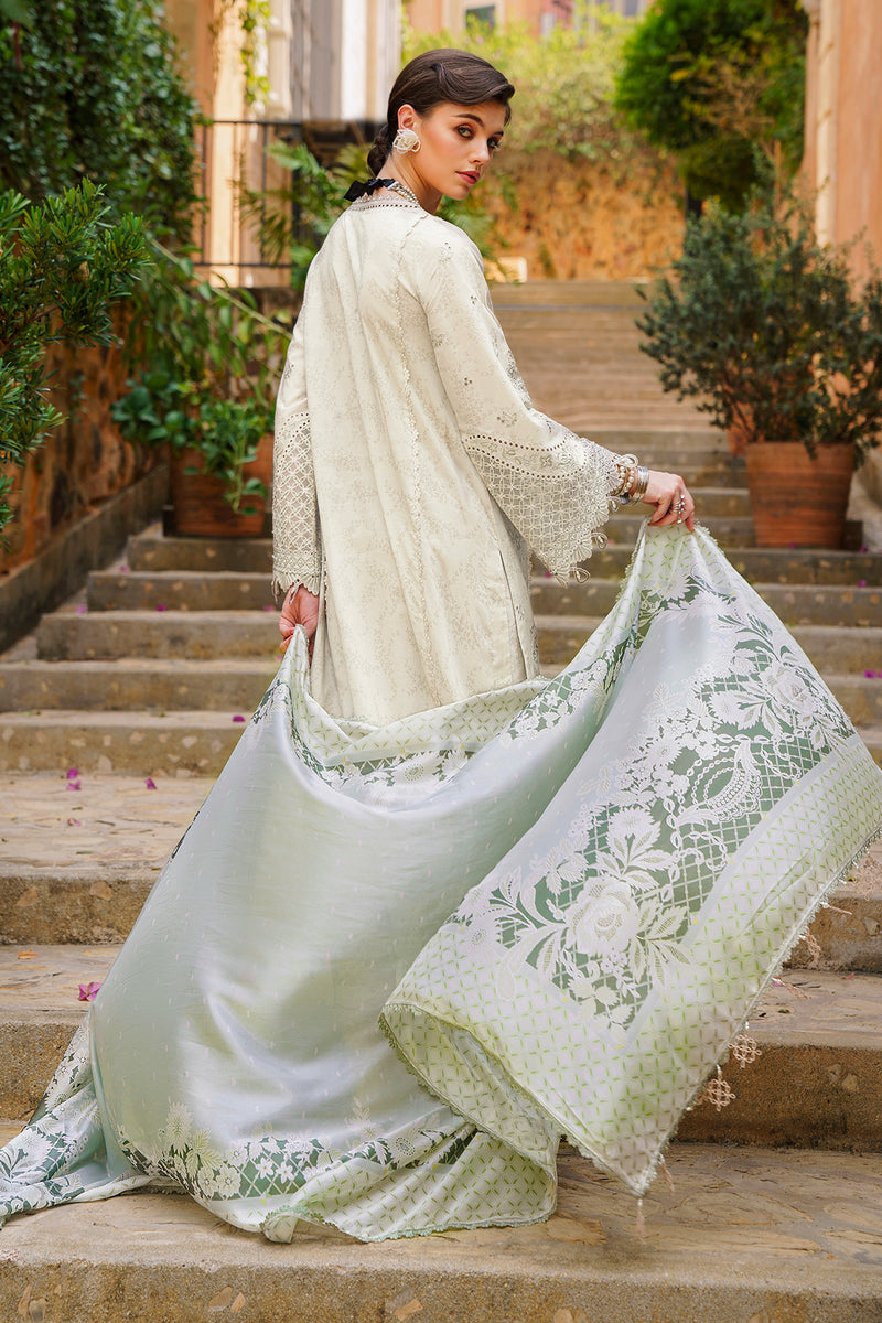 SL12-D01 | Baroque | Embroidered Swiss Lawn 2024